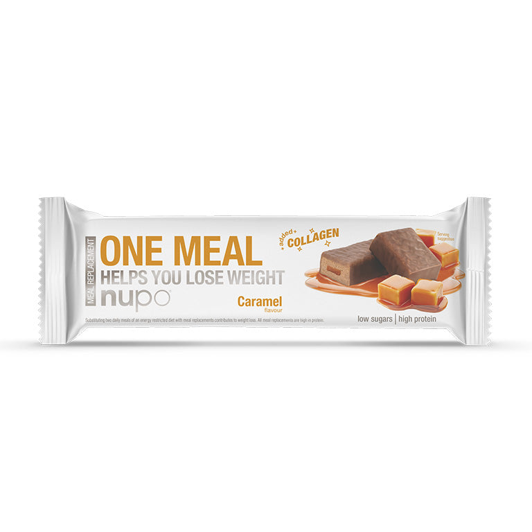 Batonul One Meal Caramel, 1 masă