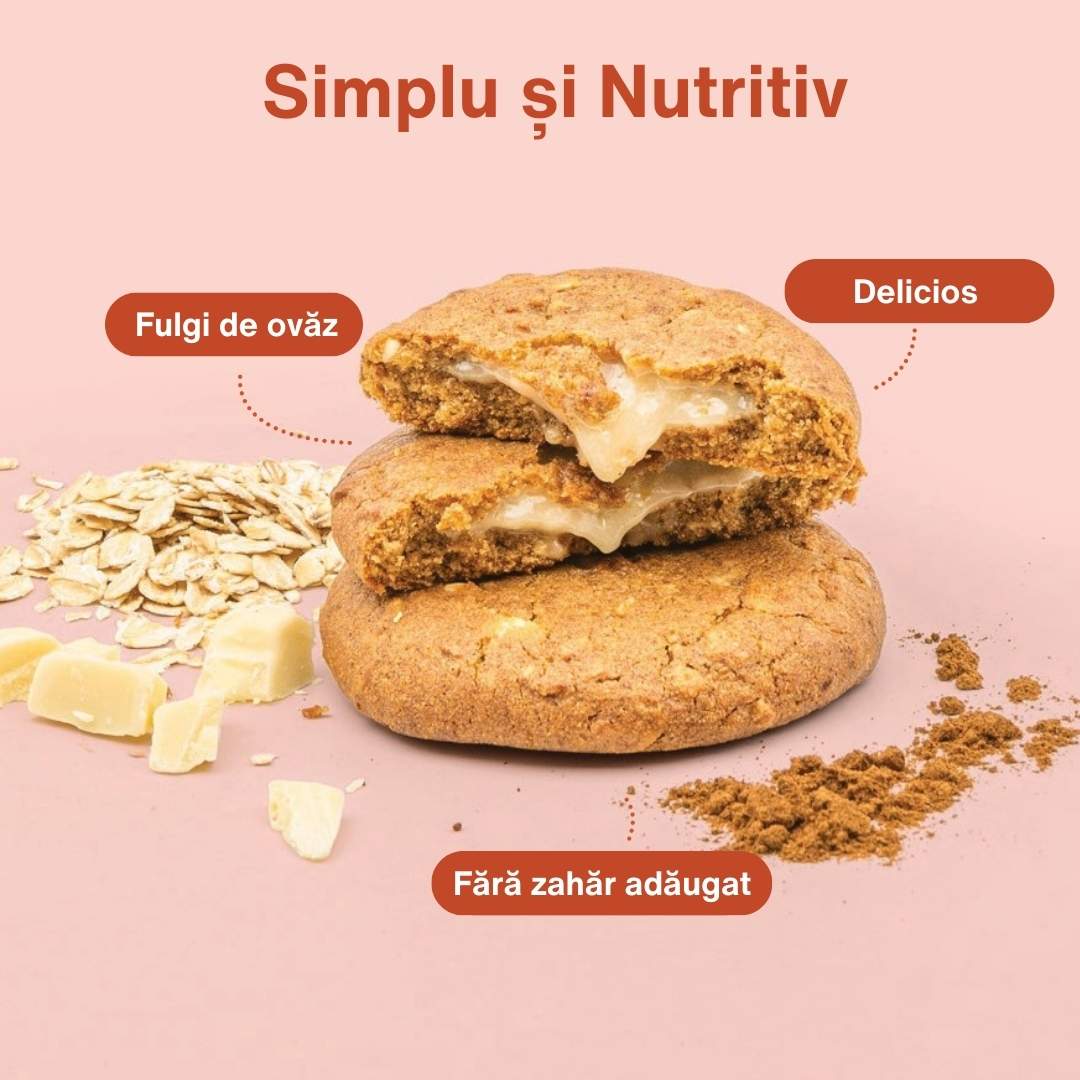 One Meal +Prime Fursecuri Măr & Scorțișoară, 12 mese
