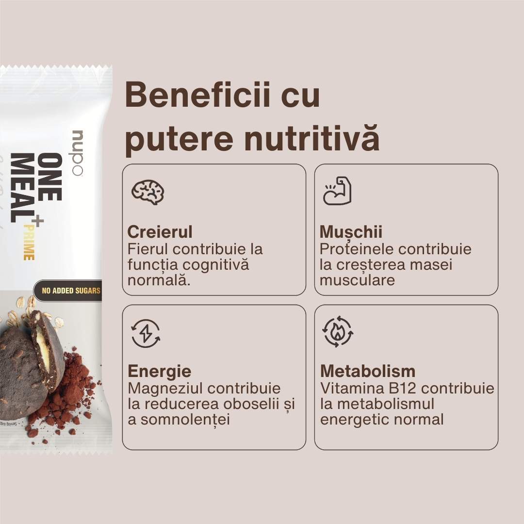 One Meal +Prime Fursecuri Cookies & Cream, 12 mese