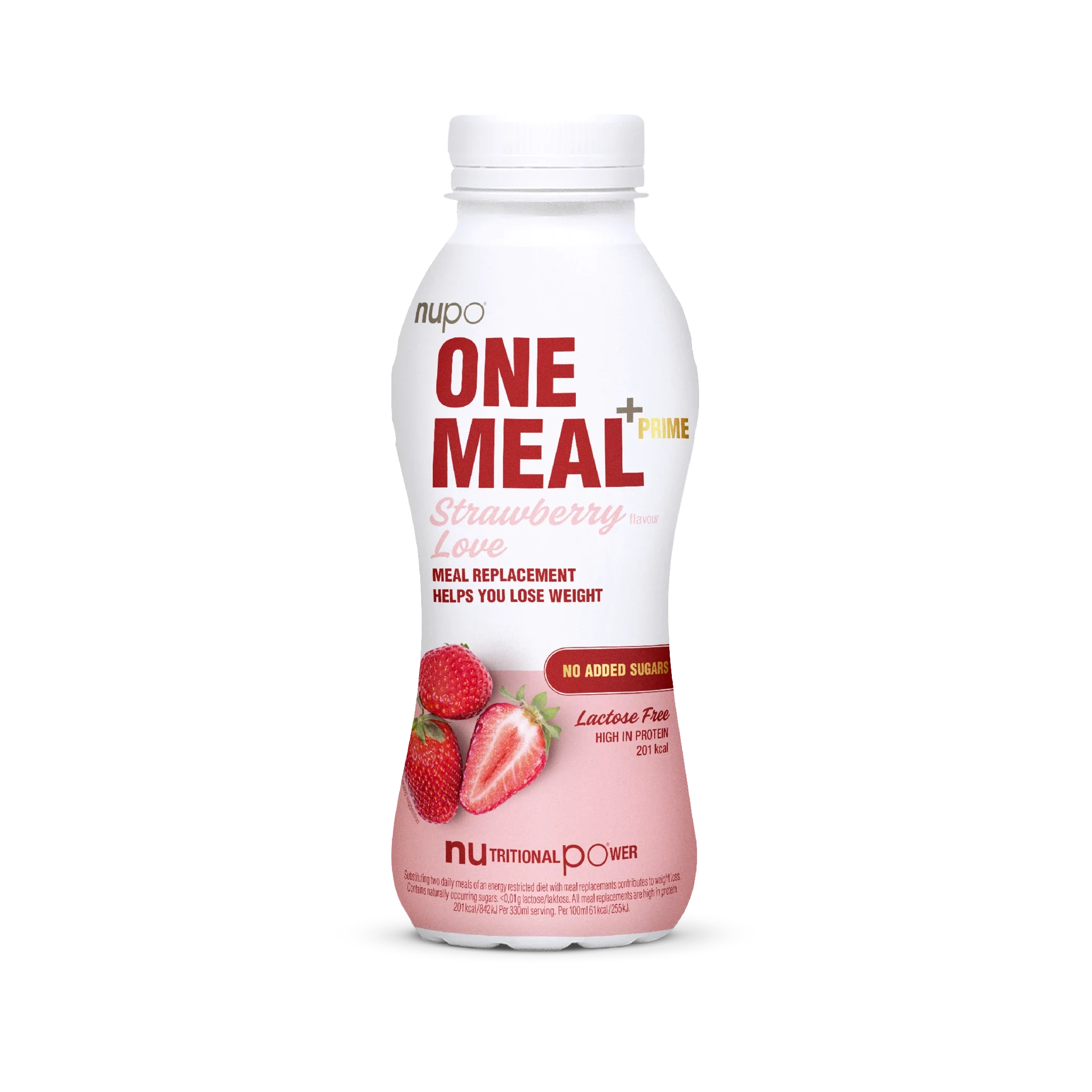 One Meal⁺Prime Shake Strawberry Love / 1 masă