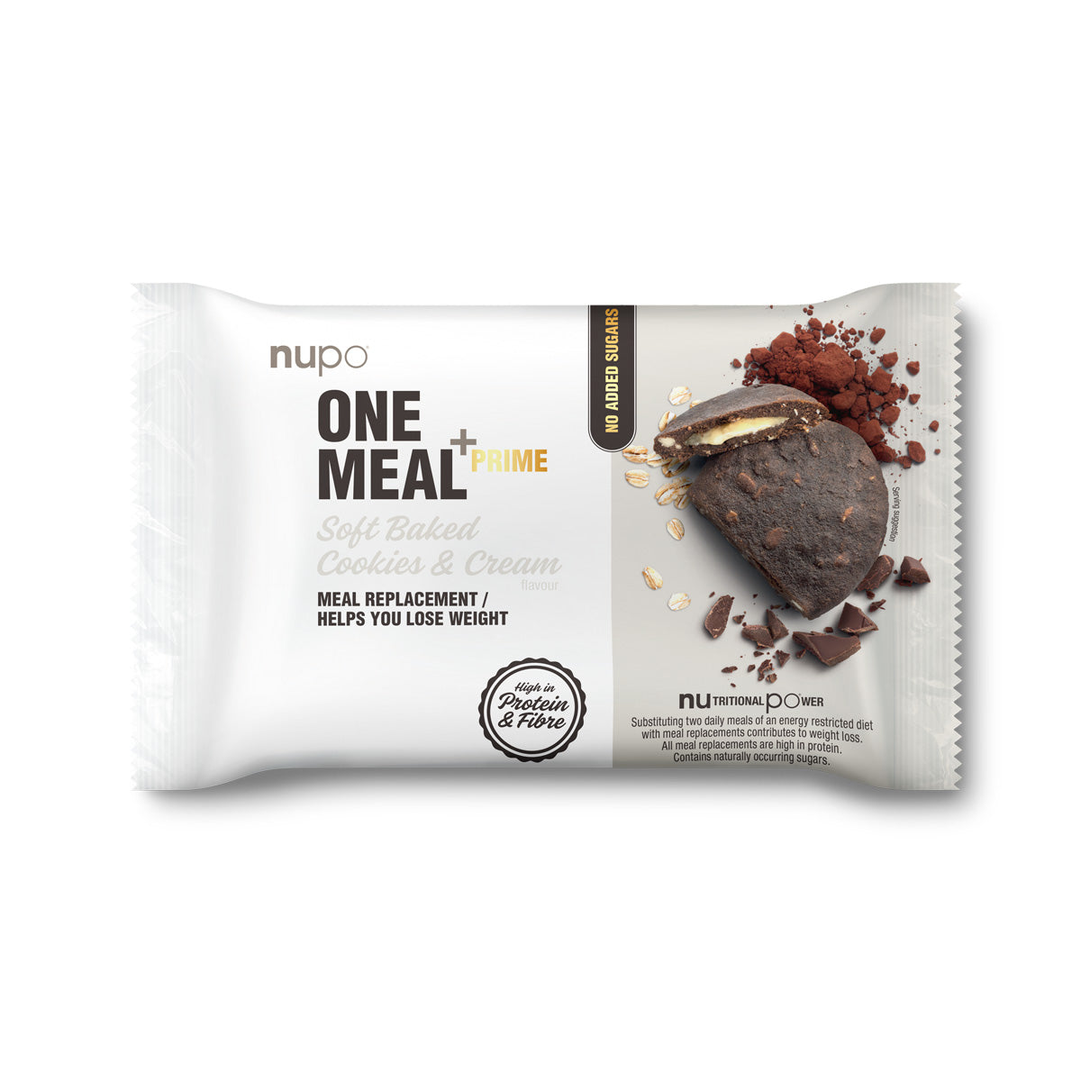 One Meal +Prime Fursecuri Cookies & Cream, 1 masă