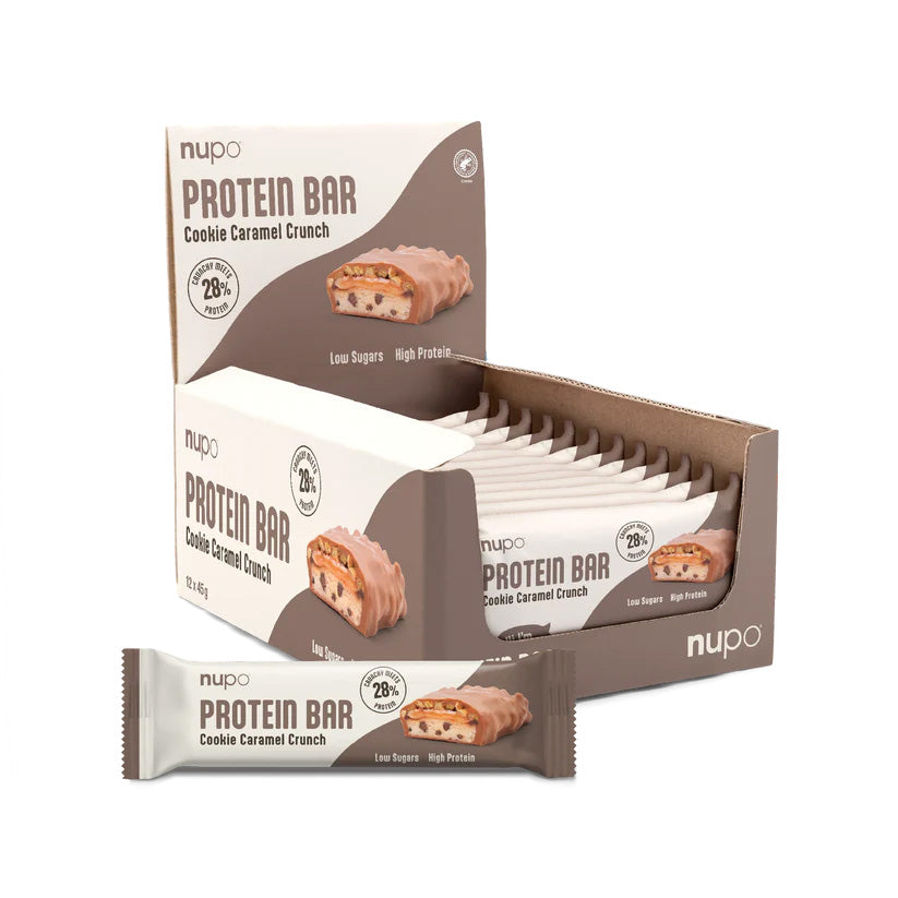 Batonul Proteic Cookie Caramel Crunch, 12 buc