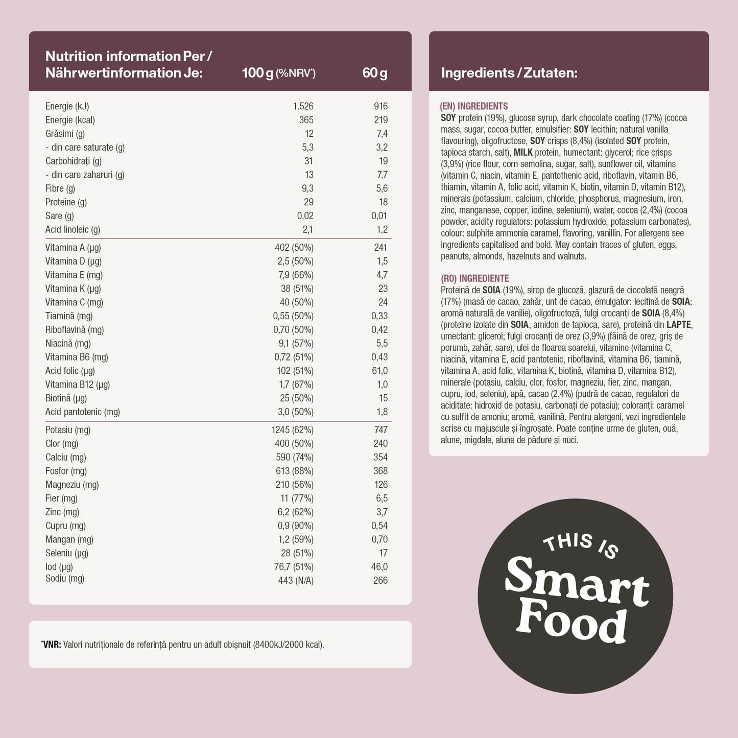 Batonul One Meal Brownie Crunch, 1 masă