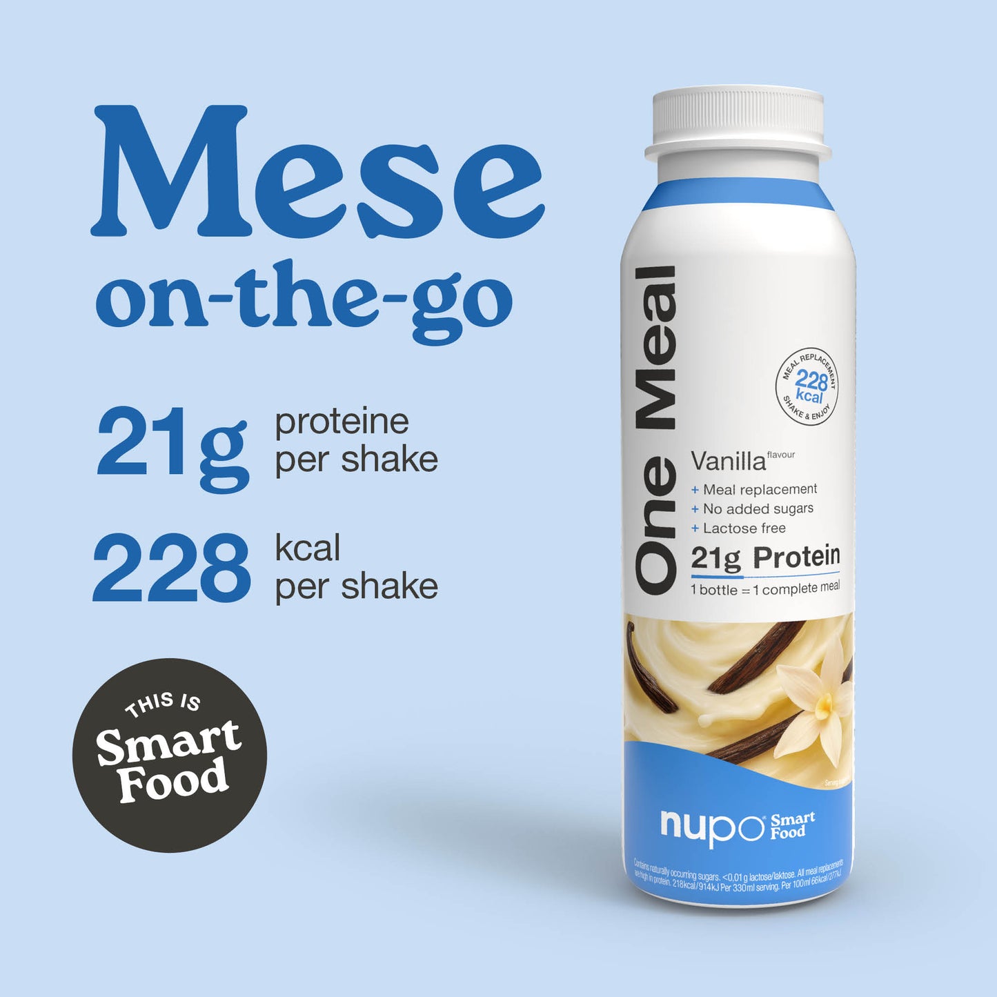 One Meal Shake Vanilie / 1 masă