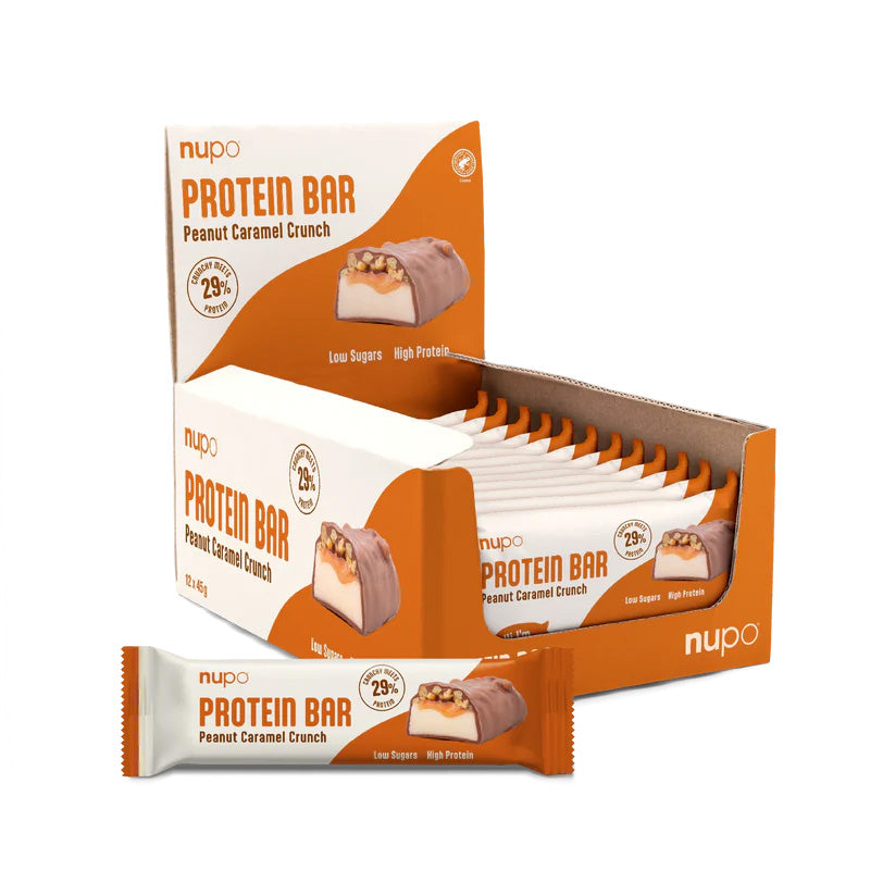 Batonul Proteic Peanut Caramel Crunch, 12 buc