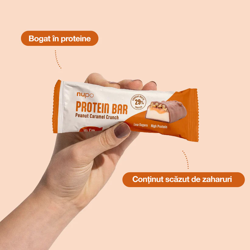 Batonul Proteic Peanut Caramel Crunch, 1 bucată