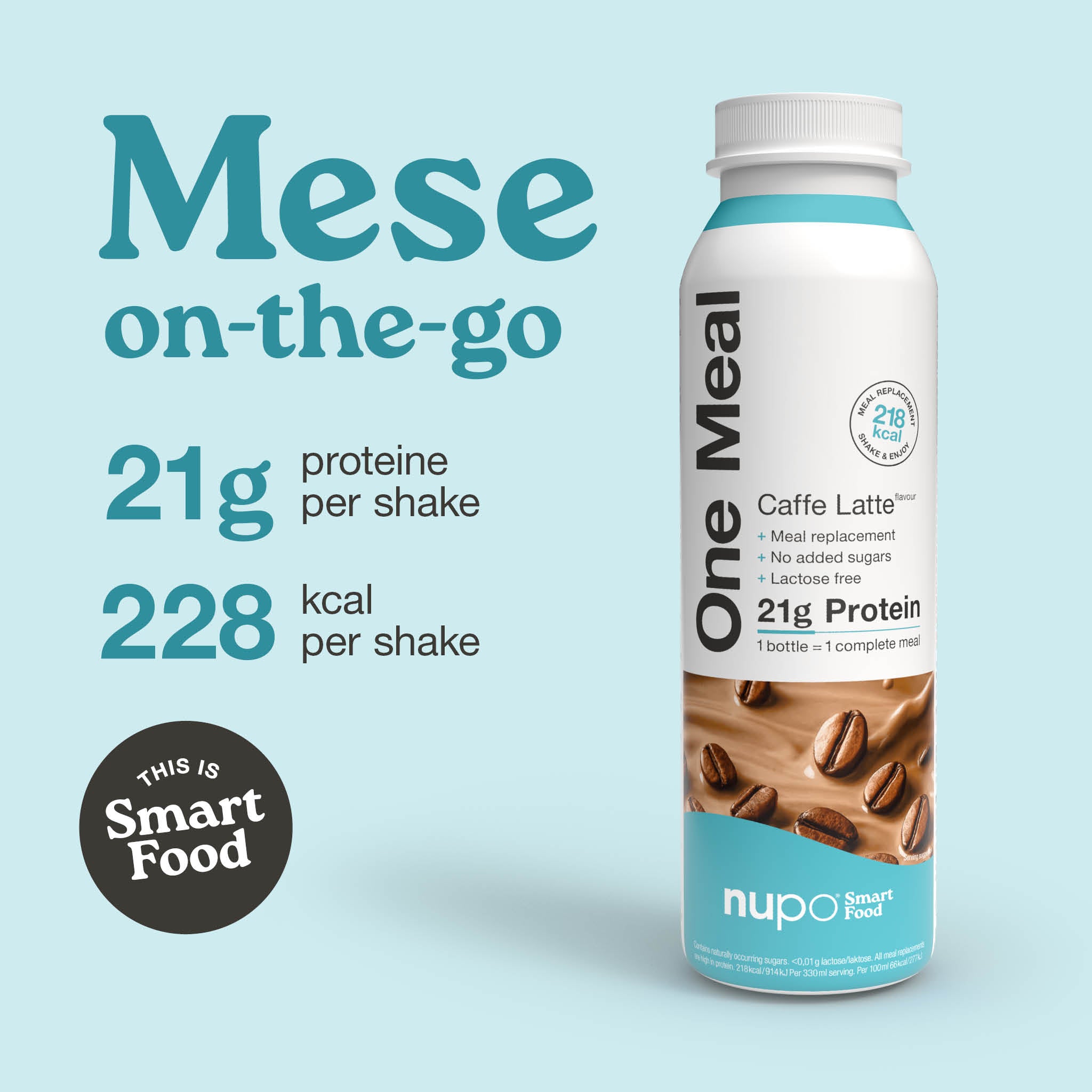 NUPO ▷ Shake One Meal Prime • Caffe Latte 1 masa – Nupo RO