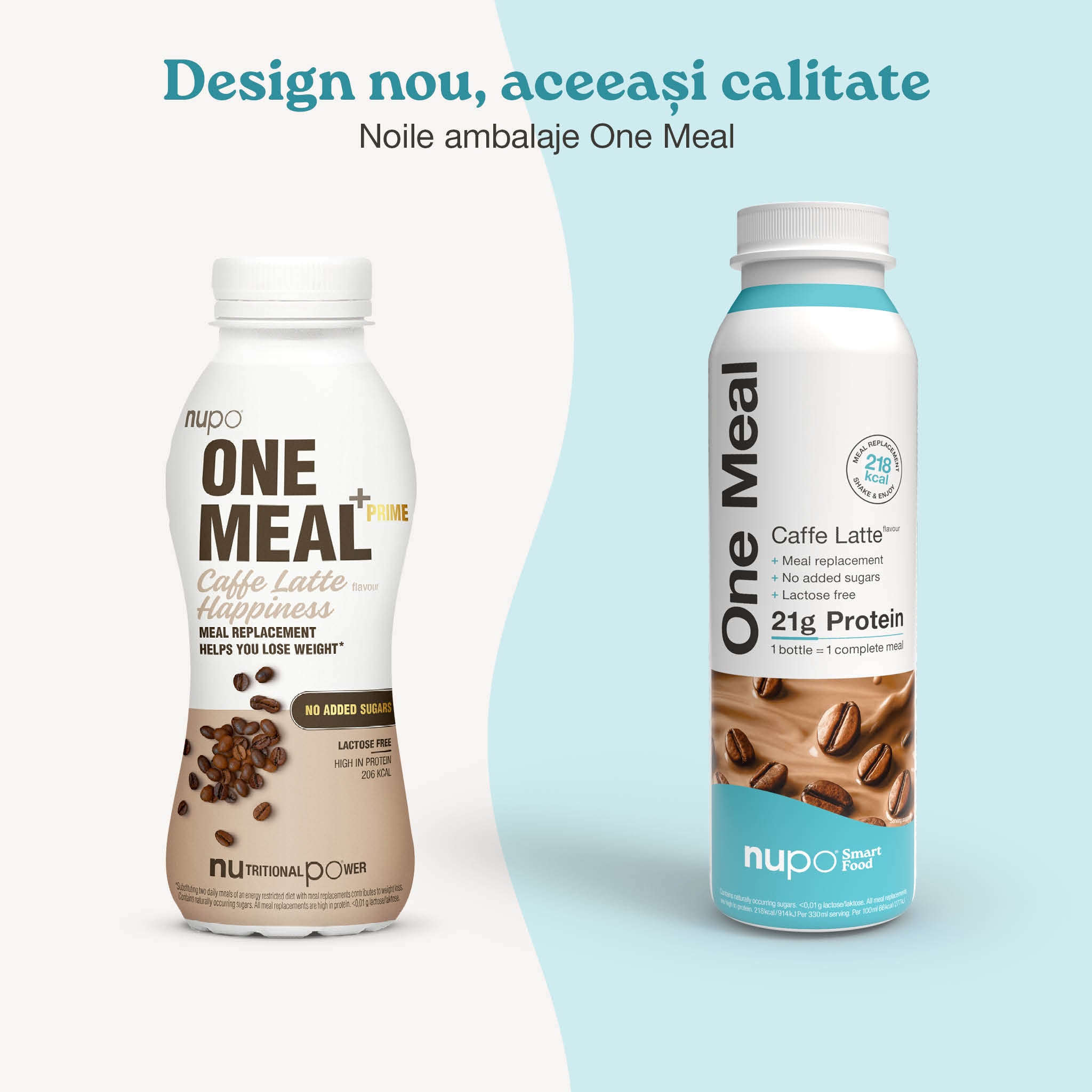 NutritionCare 2015年1年分 NUPO ▷ Shake One Meal Prime • Caffe Latte 1 masa – Nupo RO