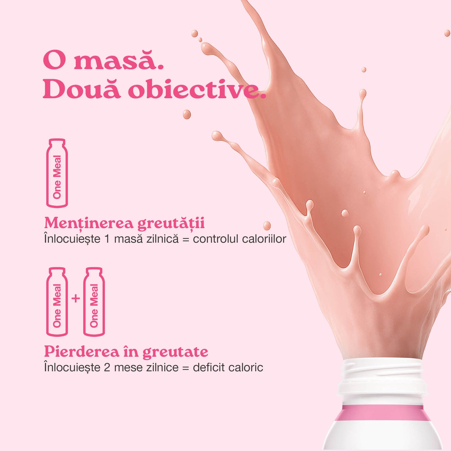 One Meal Shake Strawberry / 12 mese