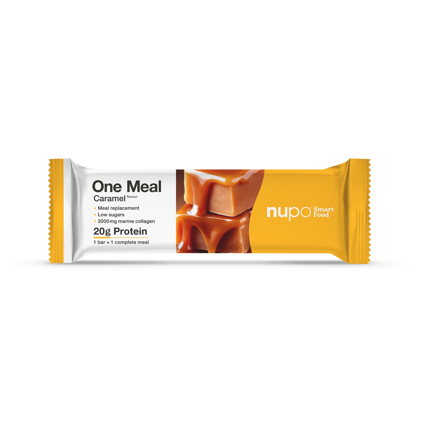 Batonul One Meal Caramel, 1 masă