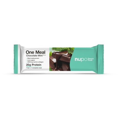 Batonul One Meal Ciocolata cu Menta Cadou