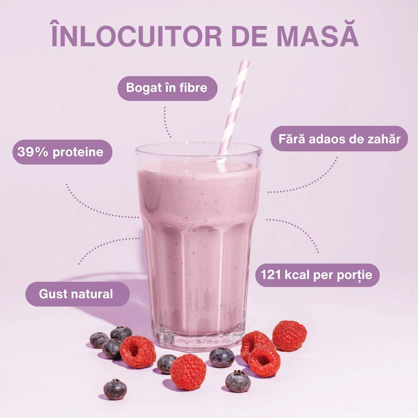 Dieta Nupo Shake Afine și Zmeură, 12 mese