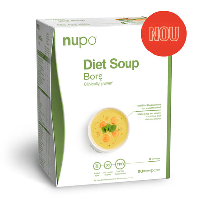 NOU! Dieta Nupo Ciorbă cu Borș, 12 mese