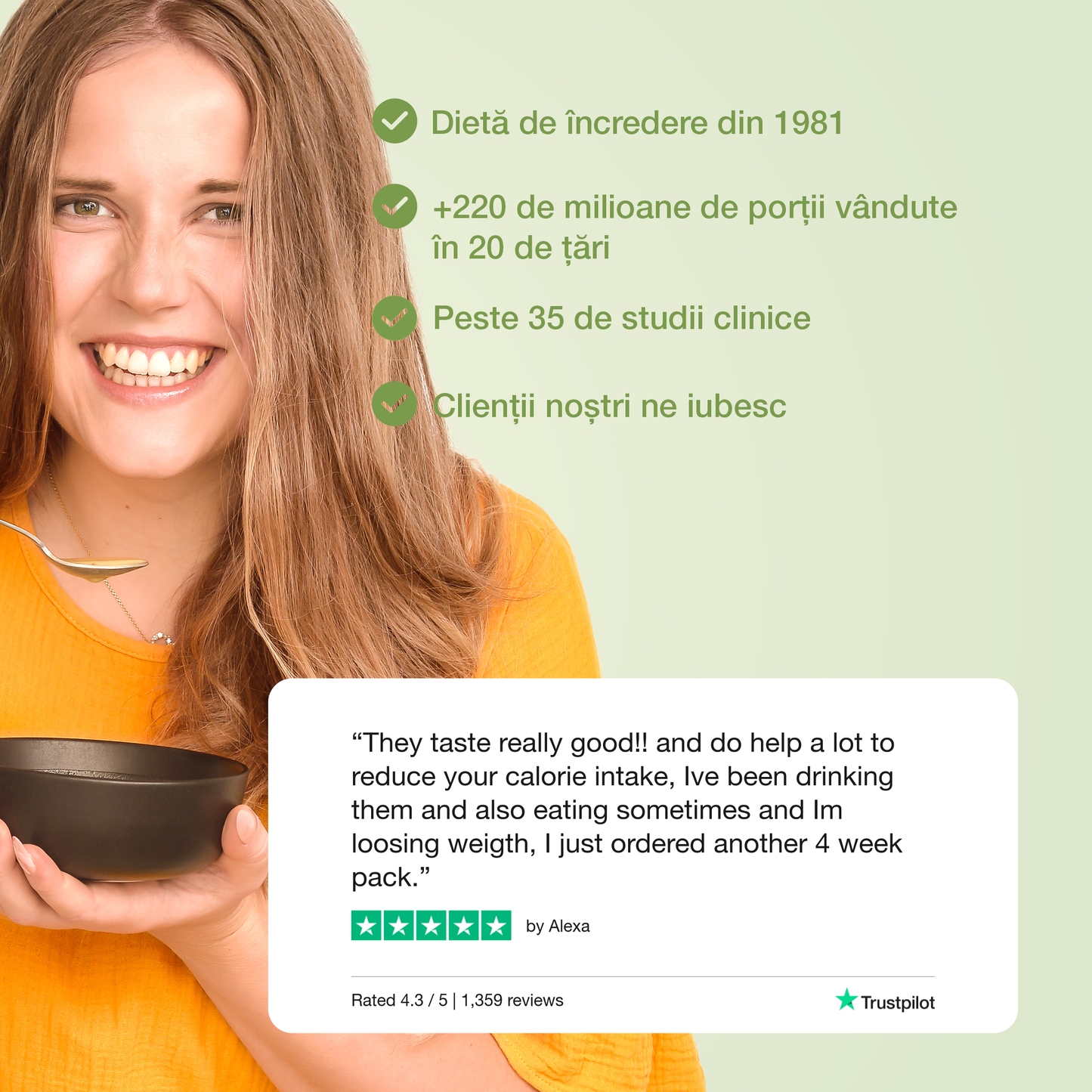 NOU! Dieta Nupo Ciorbă cu Borș, 12 mese