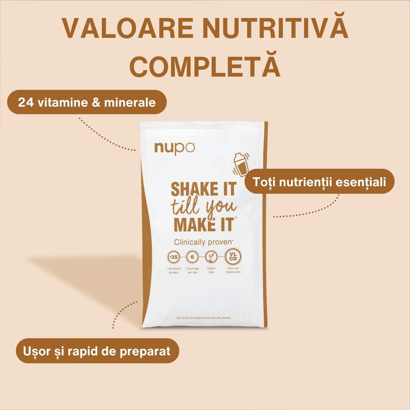 Dieta Shake Chai Latte - 12 mese