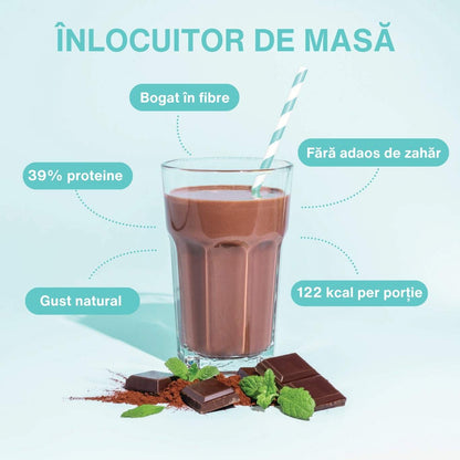 Dieta de slăbit Shake Ciocolată cu Mentă - Vegan, 10 mese