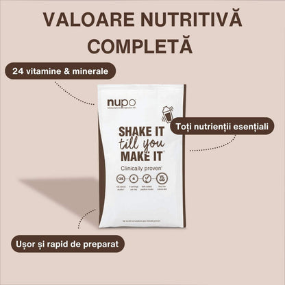 Dieta Nupo Shake Ciocolată, 12 mese