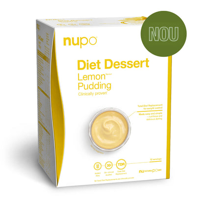 NOU! Dieta Nupo Desert Budincă de Lămâie, 10 mese
