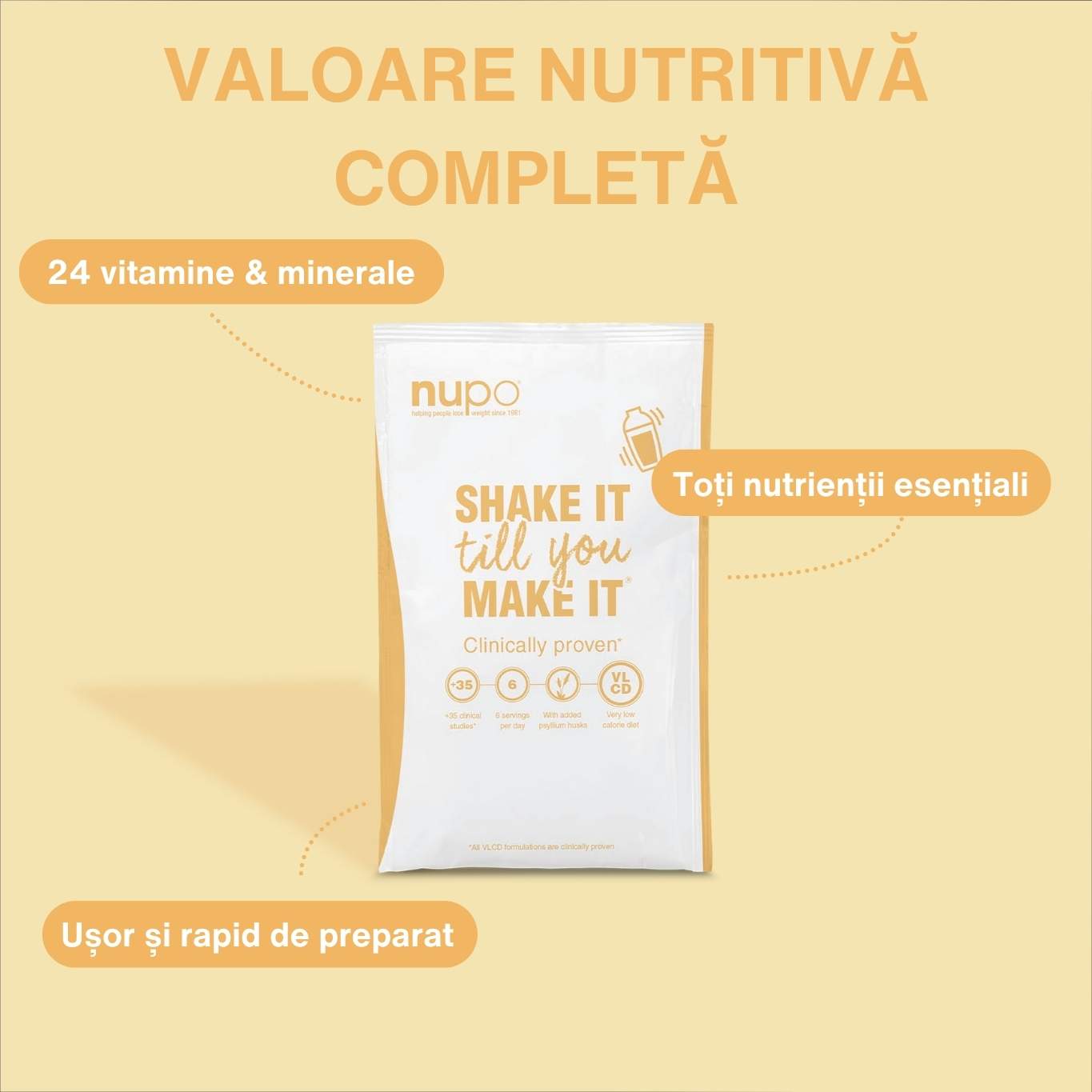 Dieta Shake Mango și Vanilie - 12 mese