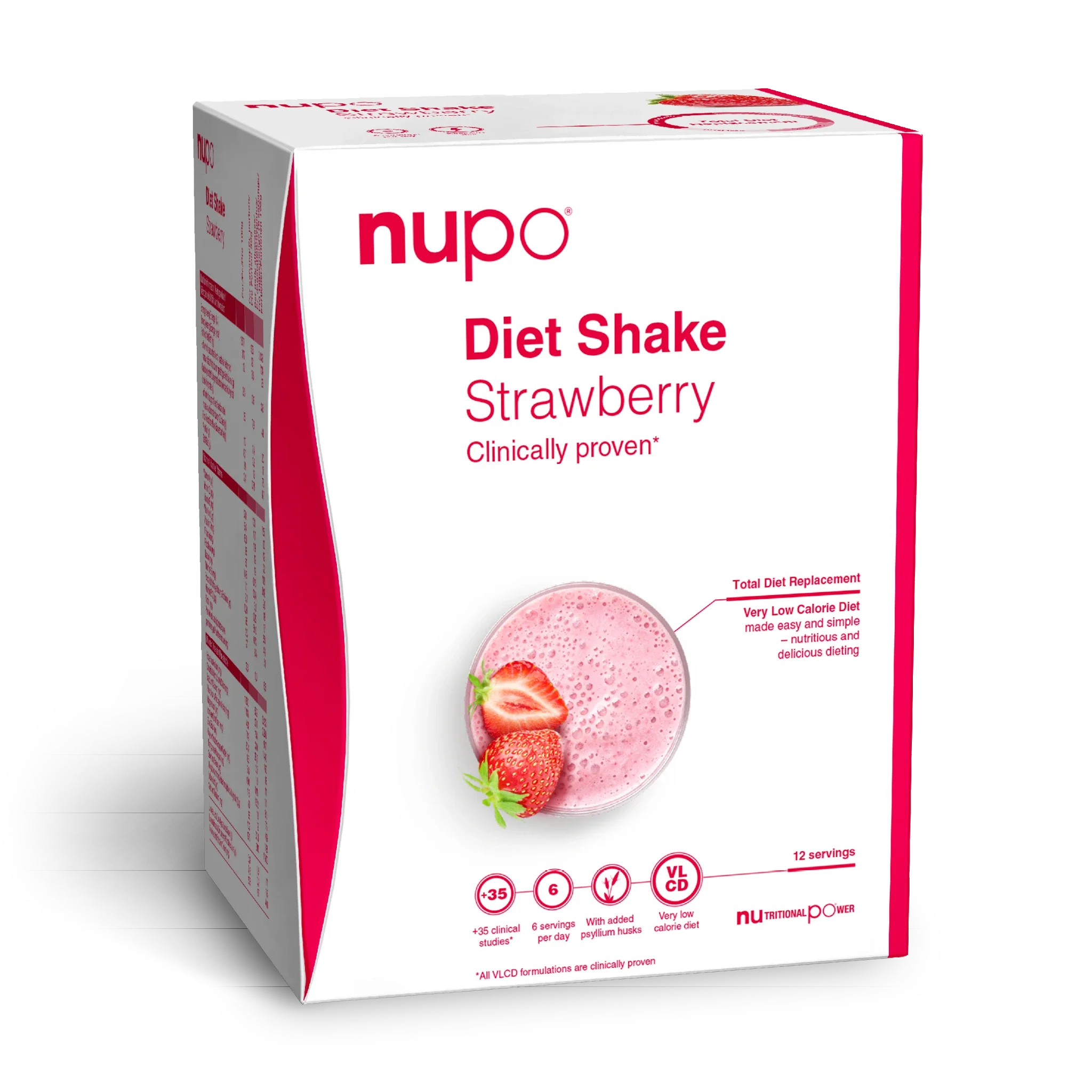 Dieta Nupo Shake Căpșuni, 12 mese