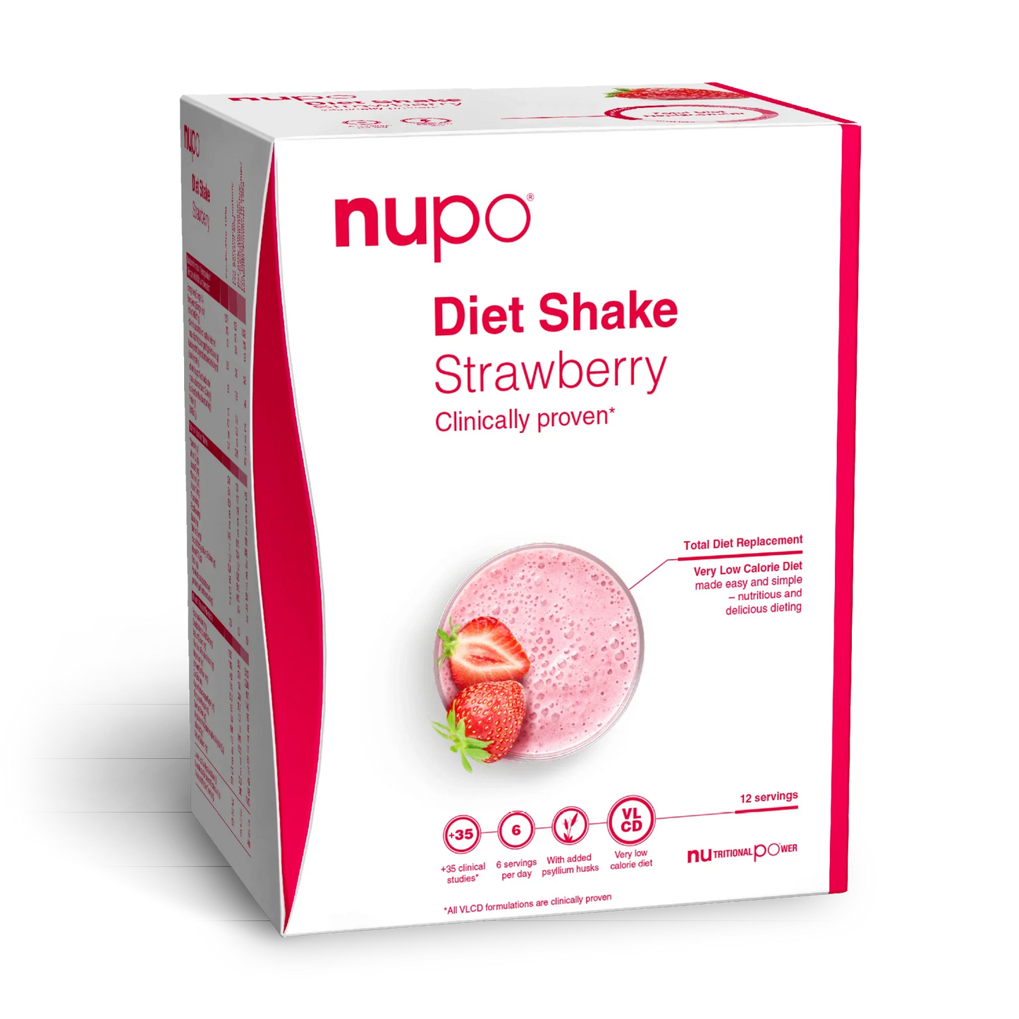 Dieta Nupo Shake Căpșuni, 12 mese