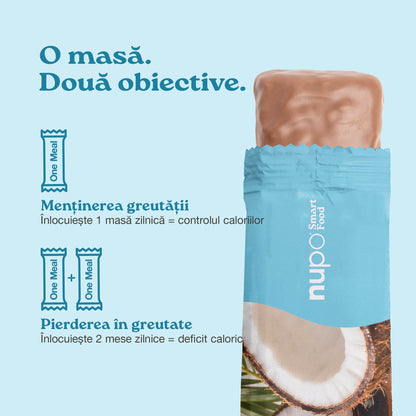 Batonul One Meal Coconut Crunch, 1 masă