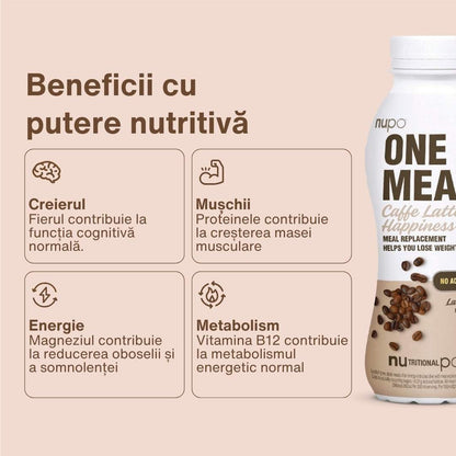 One Meal ⁺Prime Shake Caffe Latte Happiness / 1 masă