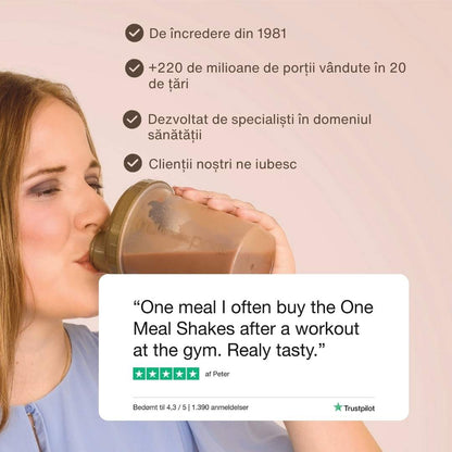 One Meal ⁺Prime Shake Chocolate Bliss / 1 masă