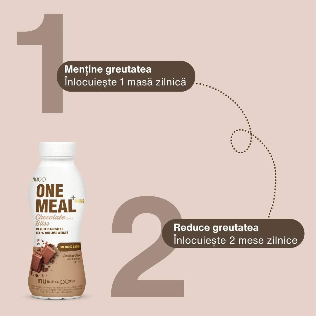 One Meal ⁺Prime Shake Chocolate Bliss / 1 masă