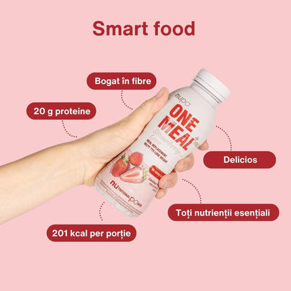 One Meal⁺Prime Shake Strawberry Love / 1 masă