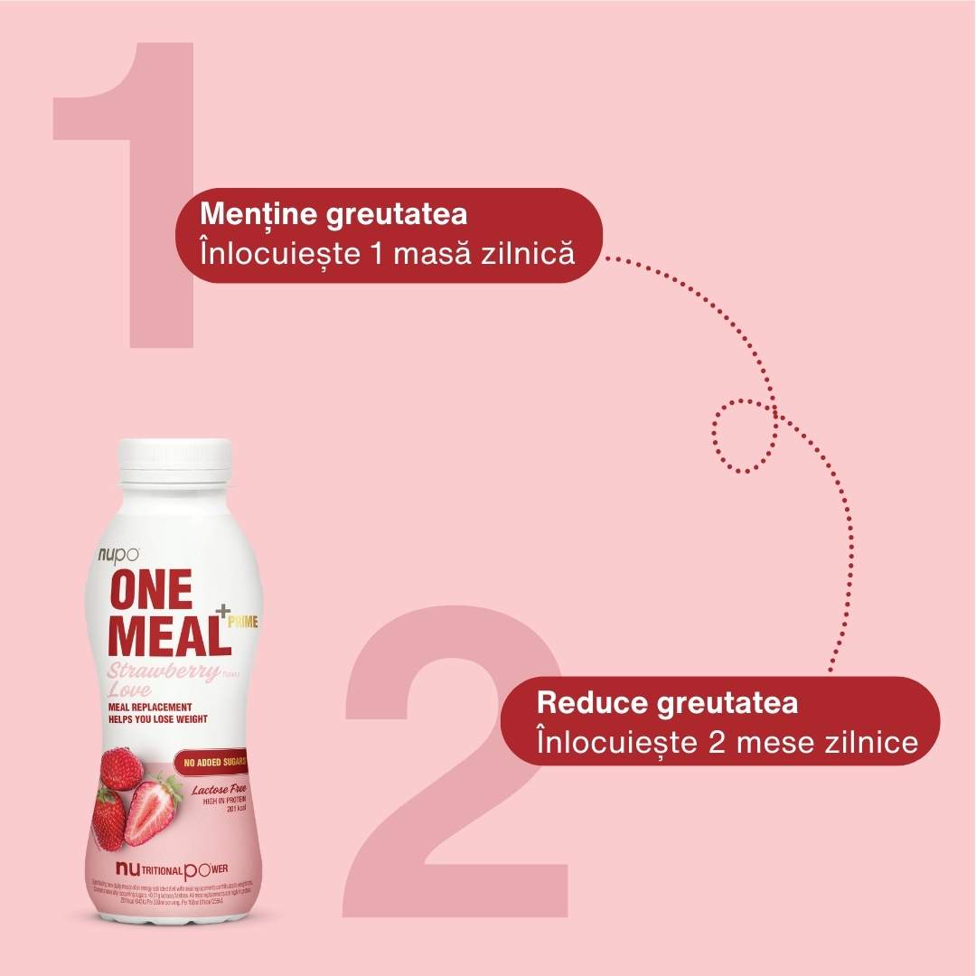 One Meal⁺Prime Shake Strawberry Love / 12 mese