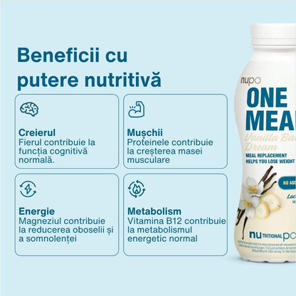 One Meal⁺Prime Shake Vanilla Banana Dream / 1 masă