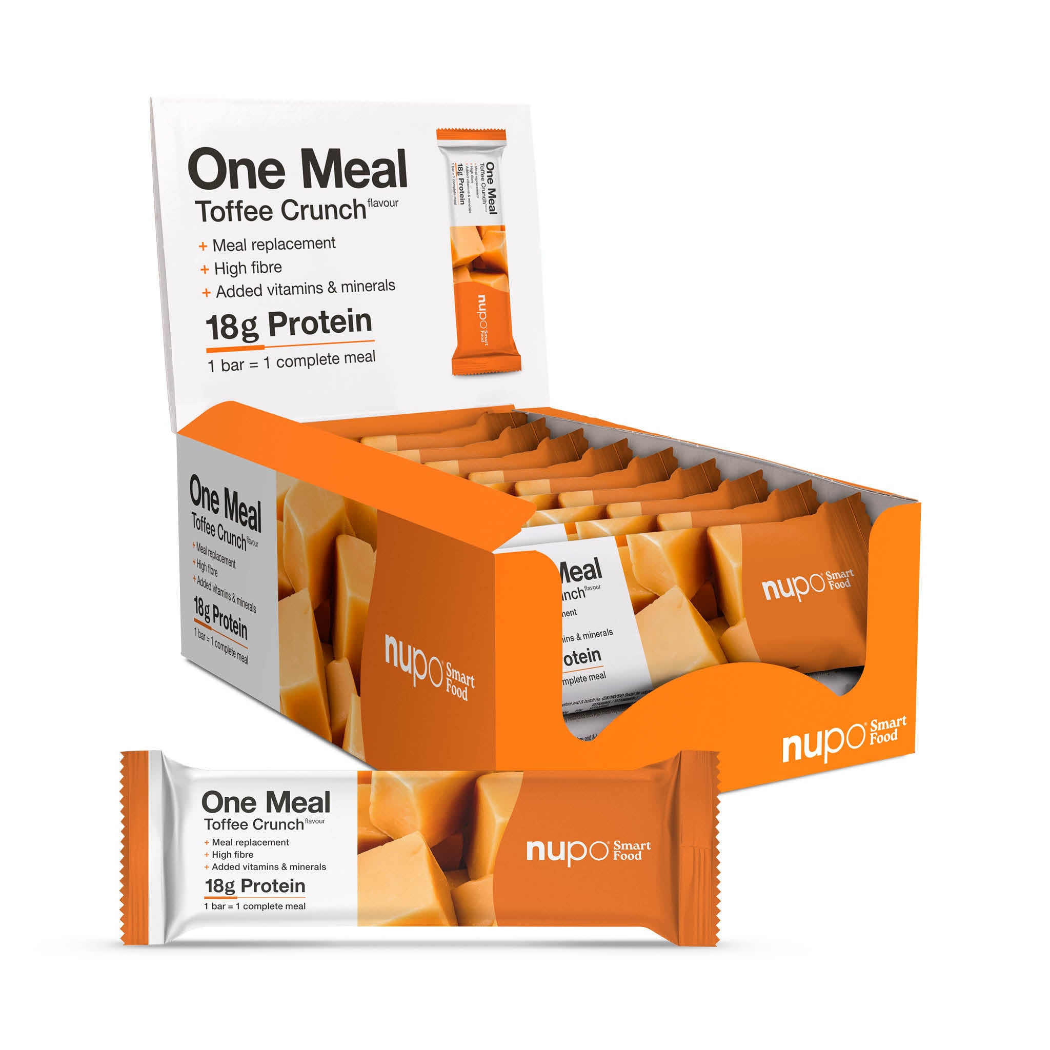Batonul One Meal Toffee Crunch, 15 mese
