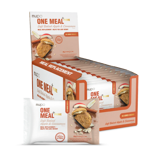 One Meal +Prime Fursecuri Măr & Scorțișoară, 12 mese