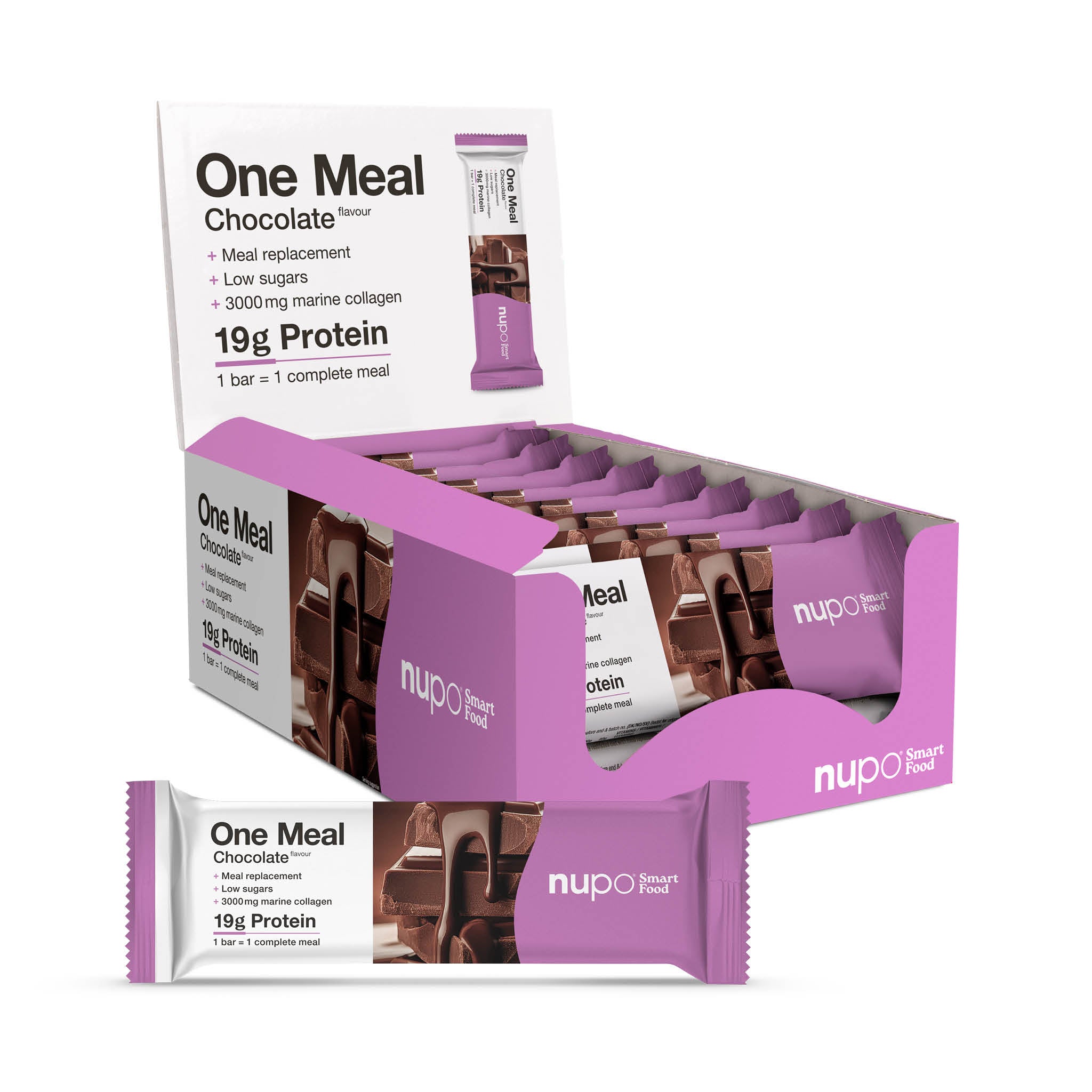 Batonul One Meal Ciocolată, 15 mese