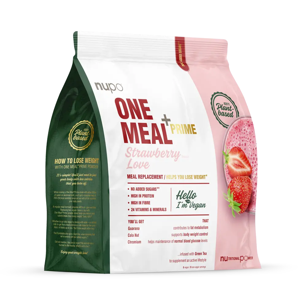 One Meal ⁺Prime Vegan Strawberry Love, 6/9 mese