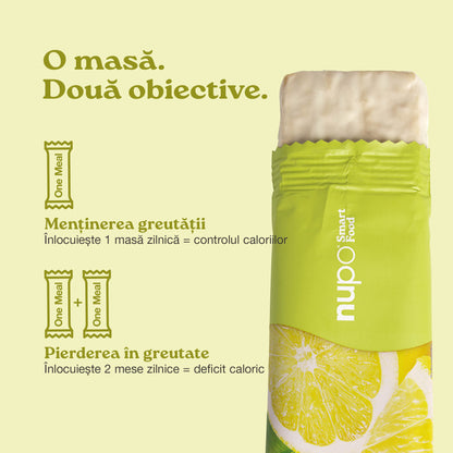 Batonul One Meal Lemon Crunch, 1 masă