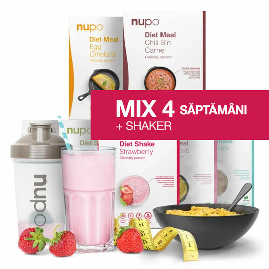 Programul de slăbit Nupo MIX 4 Săptămâni cu shaker