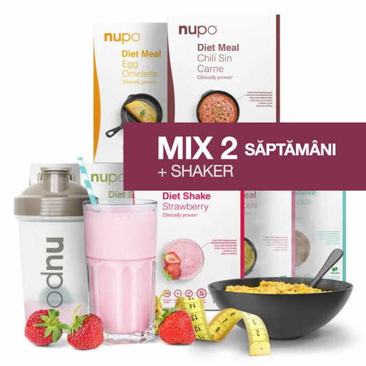 Programul de slăbit Nupo Mix 2 Săptămâni cu shaker