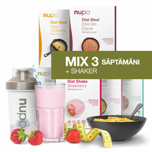 Programul de slăbit Nupo MIX 3 Săptămâni cu shaker