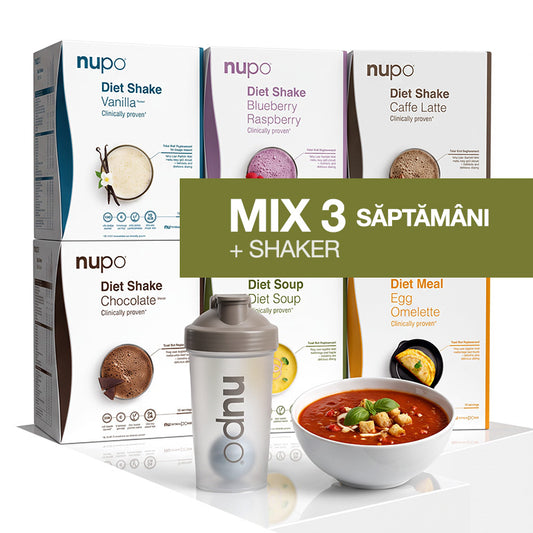 Programul de slăbit Nupo MIX 3 Săptămâni cu shaker